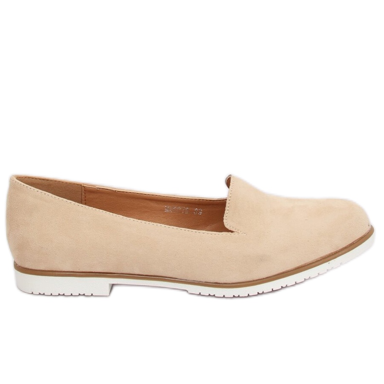 Mocassini lordsy beige MM50188 Albicocca
