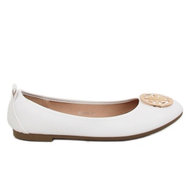 Ballerine da donna bianche VS-660 White bianca