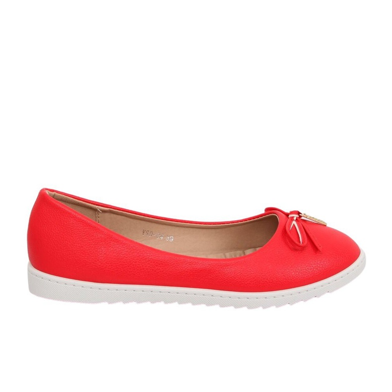 Ballerine rosse da donna YSD-04 Red rosso