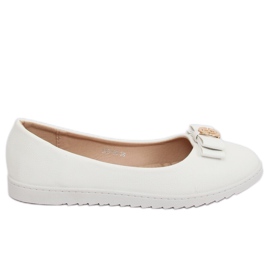 Ballerine da donna bianche YSD-03 White bianco