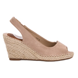 Seastar Sandali con zeppa marrone