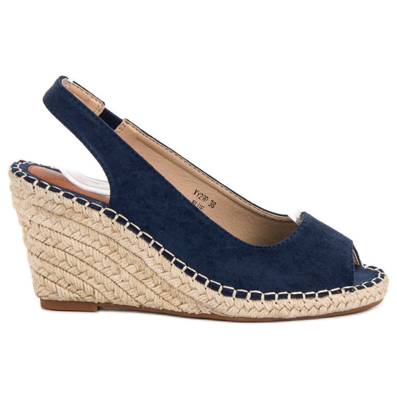 Seastar Sandali con zeppa blu blu navy