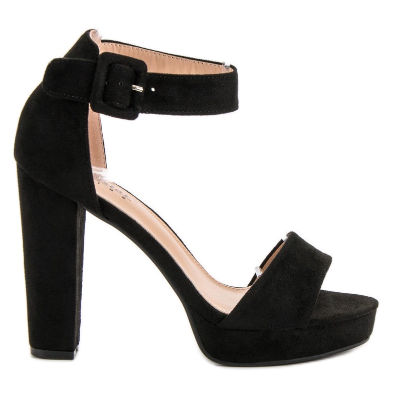 Seastar Sandali sexy sulla piattaforma nero