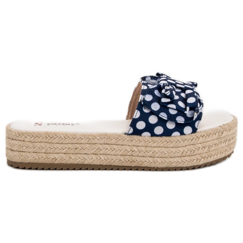 Seastar Pantofole a pois blu