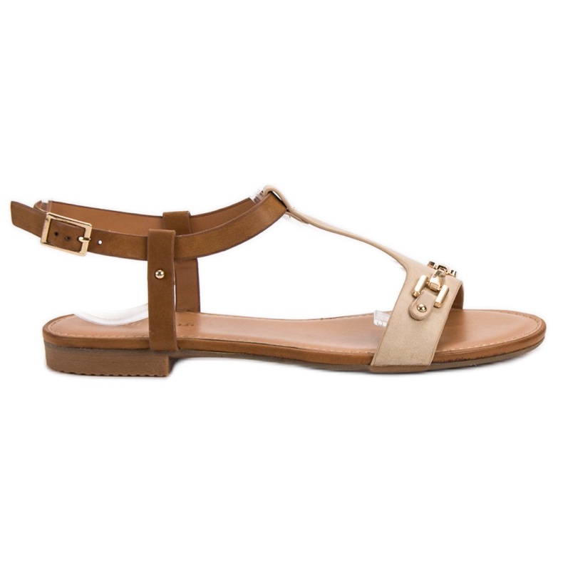 Small Swan Sandali casual marrone