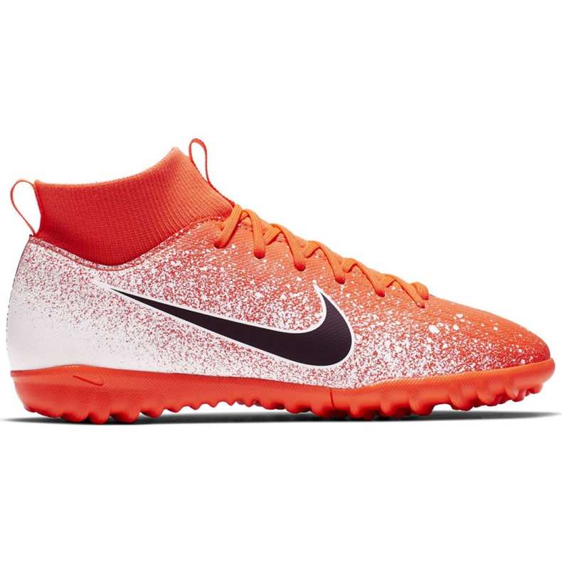 Scarpe da calcio Nike Mercurial Superfly X 6 Academy Tf Jr AH7344-801 multicolore arancia