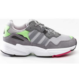 Adidas Yung 96 J 802 grigio due grigio tre rosa shock multicolore
