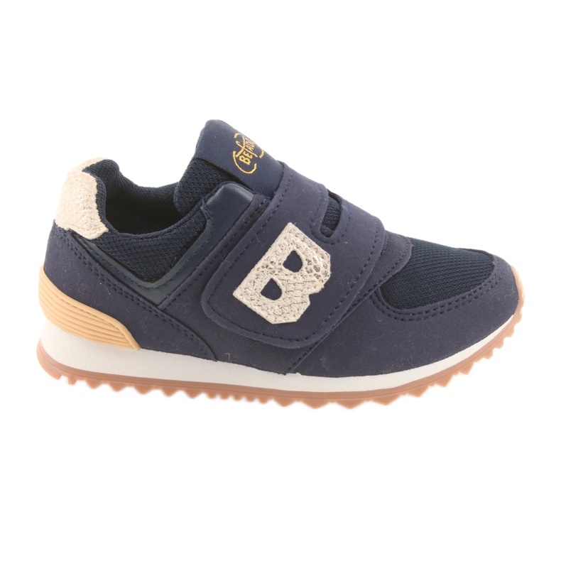 Scarpe per bambini Befado fino a 23 cm 516 giallo blu navy