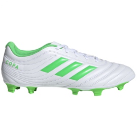 Scarpe da calcio Adidas Copa 19.4 Fg M D98069 multicolore bianca