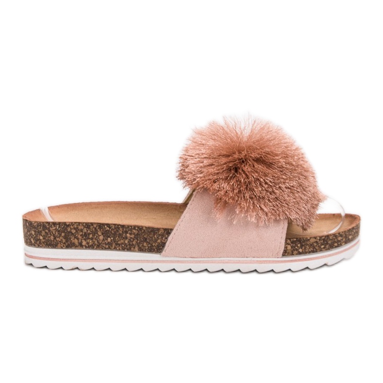 Seastar Ciabatte Con Pompon rosa