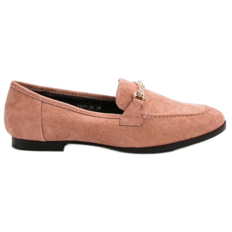 Balada Mocassini in pelle scamosciata rosa