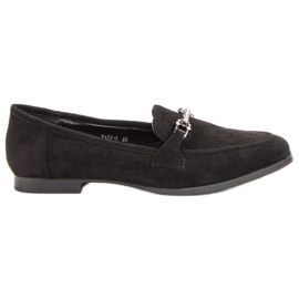 Balada Mocassini in camoscio nero