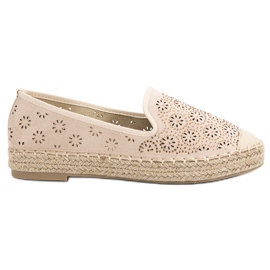 VICES Epadrillas slip-on beige