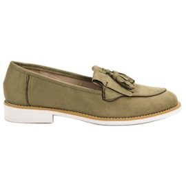 VICES mocassini olive verde