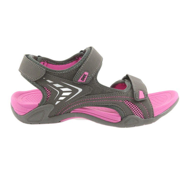 Sandali DK da donna, fondo in EVA grigio chiaro rosa