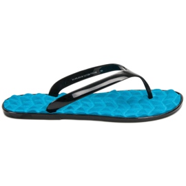 SHELOVET Infradito in gomma blu
