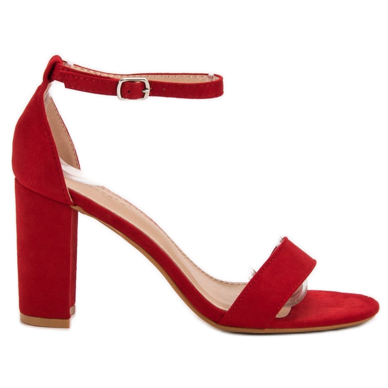 Anesia Paris Sandali rossi sexy rosso