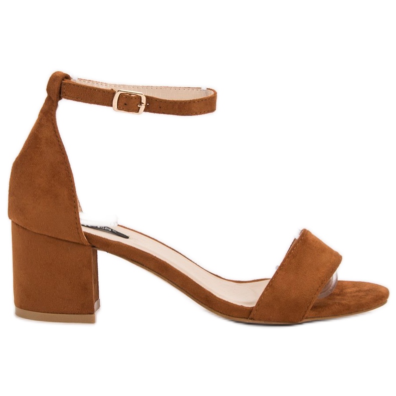Sandali VICES in camoscio marrone