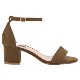 Sandali VICES in camoscio marrone