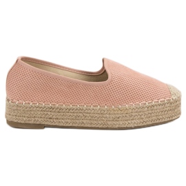 Best Shoes Lordsy sulla piattaforma rosa