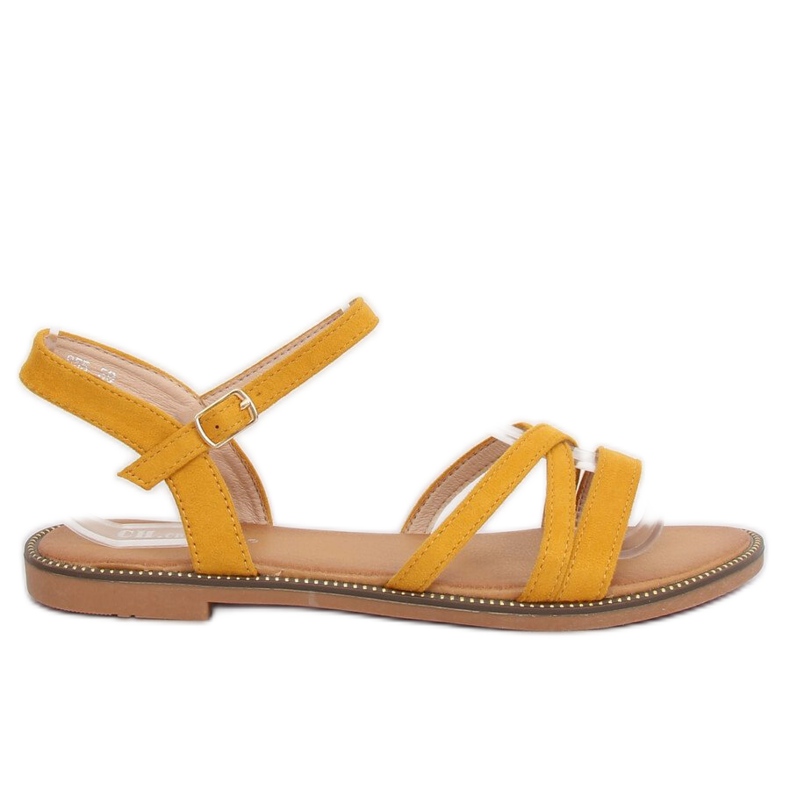 Sandali gialli da donna S55 Yellow giallo
