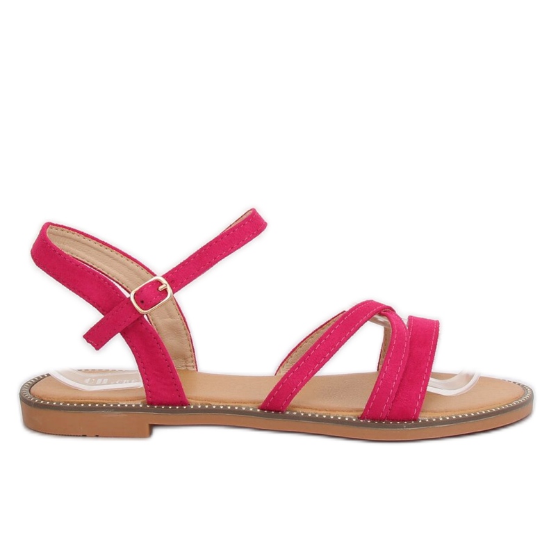 Sandali fucsia da donna S55 Rosered rosa
