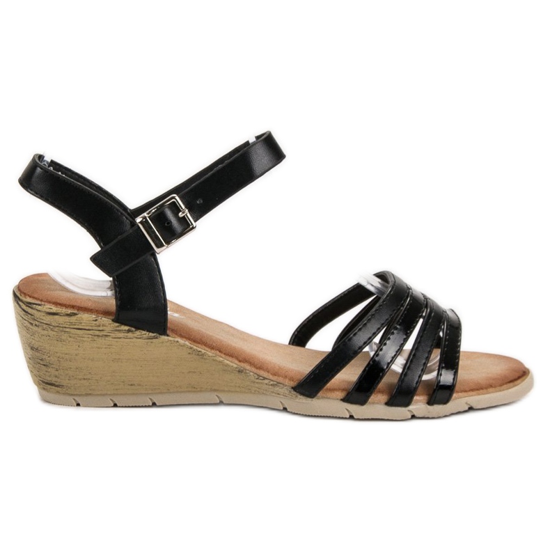 Renda Sandali neri nero