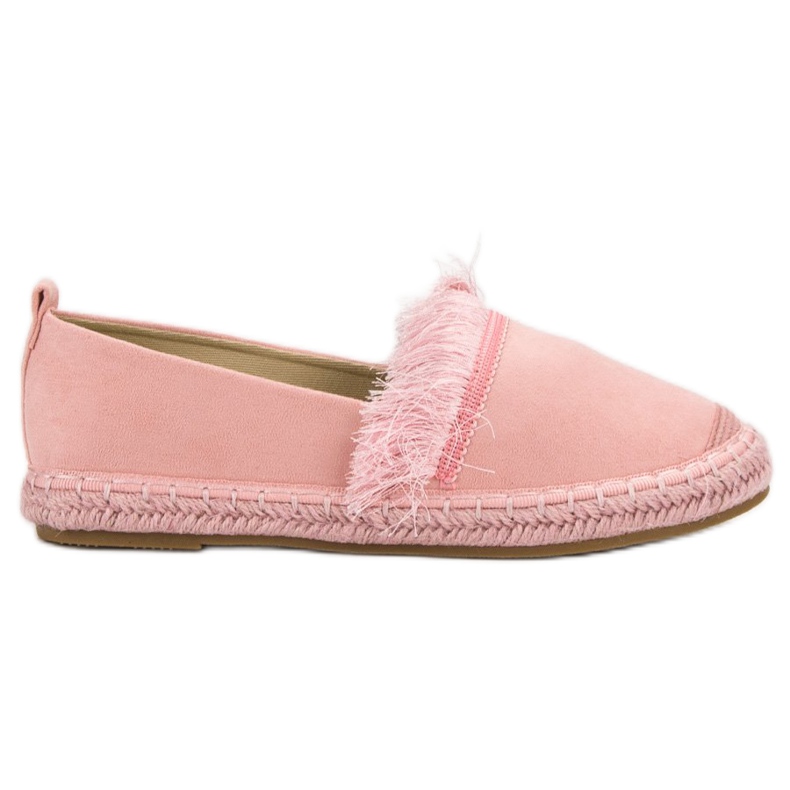 Lily Shoes Espadrillas Con Frange rosa