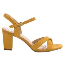 Annalisa Sandali senape giallo