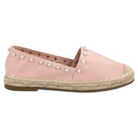 Erynn Espadrillas Con Perle rosa
