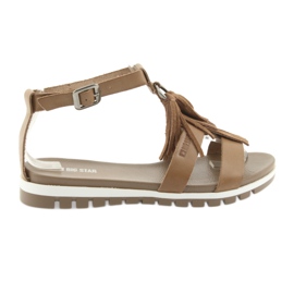 Sandali Boho Big Star 274958 marrone