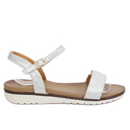 Sandali da donna argento S18-33 Argento grigio