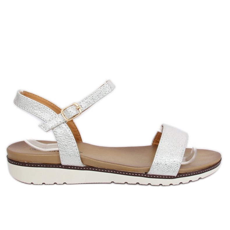 Sandali da donna argento S18-33 Argento grigio