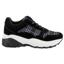 SHELOVET Scarpe da ginnastica nere nero