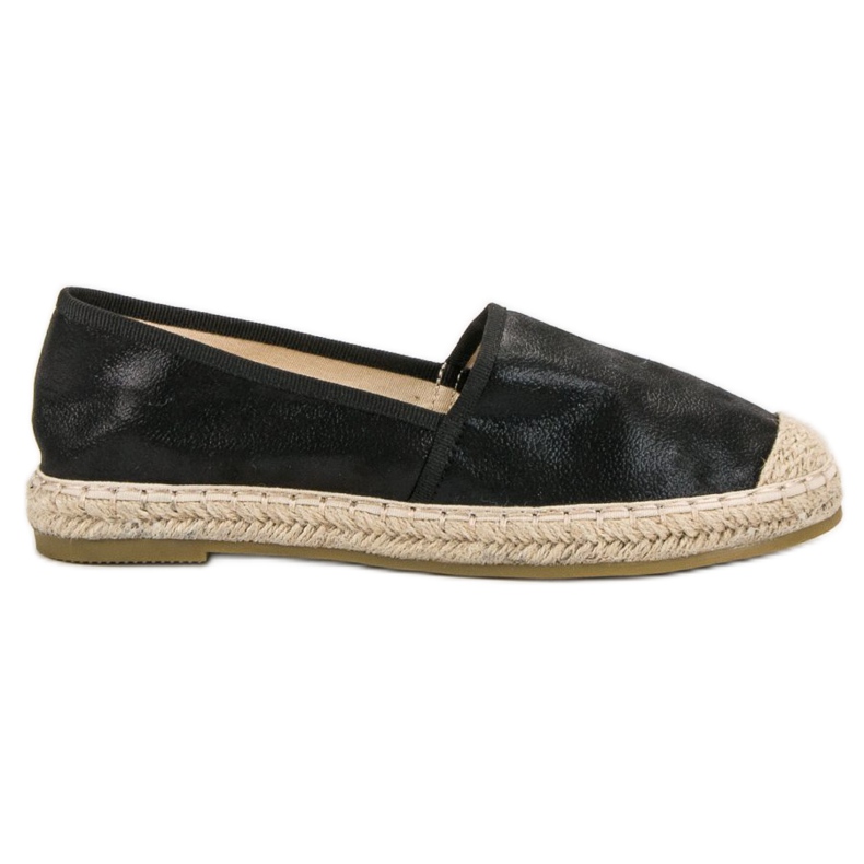 Forever Folie Espadrillas nere nero