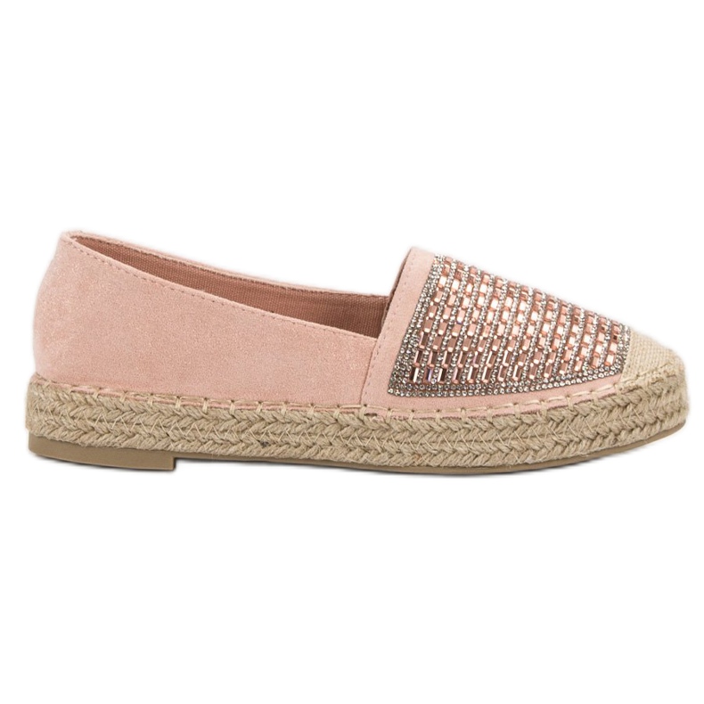 Espadrillas Con Cubic Zirconia VICES rosa