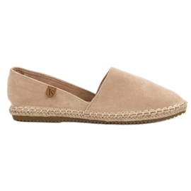VICES Espadrillas in camoscio marrone