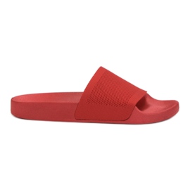 Pantofole VICES rosse rosso