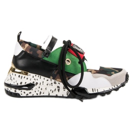 Sneakers VICES alla moda bianco multicolore