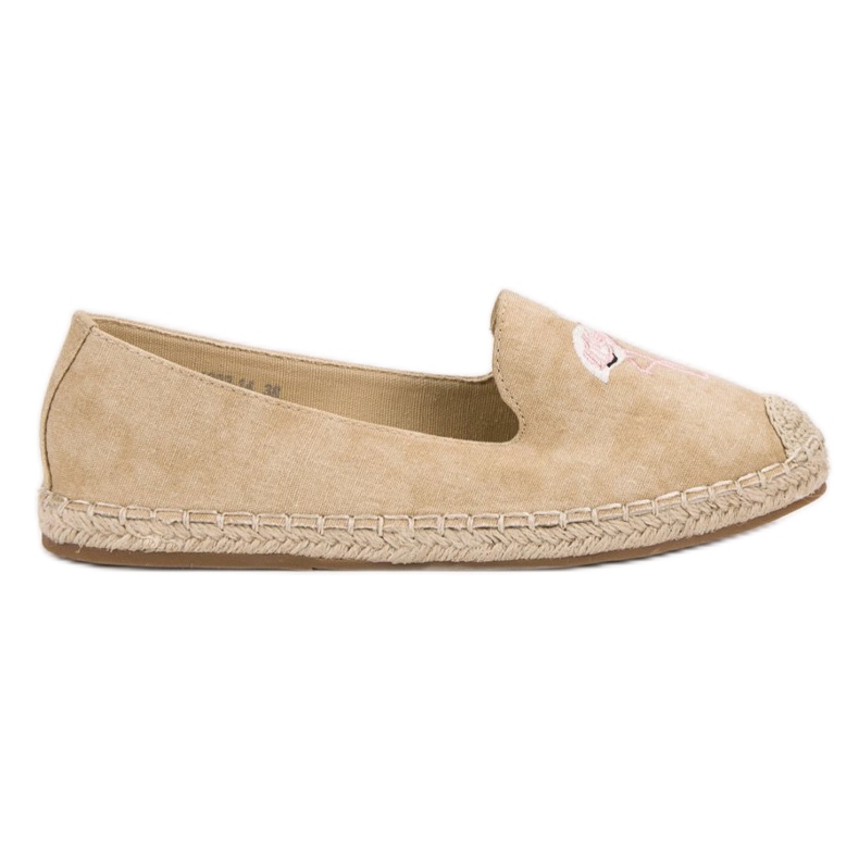 Espadrillas Con Fenicottero VICES marrone
