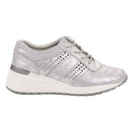 Scarpe in pelle VINCEZA grigio