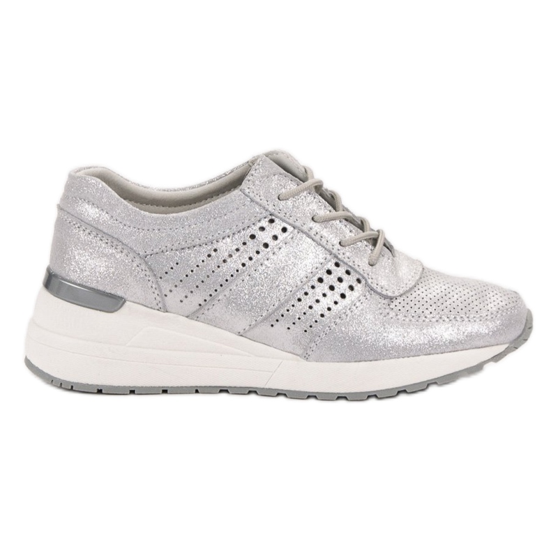 Scarpe in pelle VINCEZA grigio