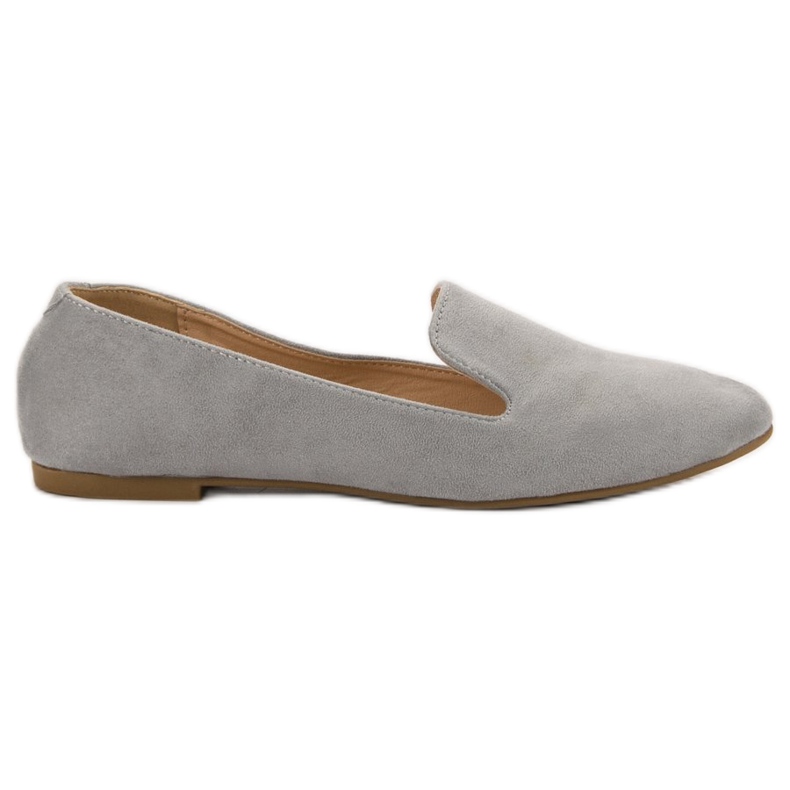 Lily Shoes Signori in pelle scamosciata grigio