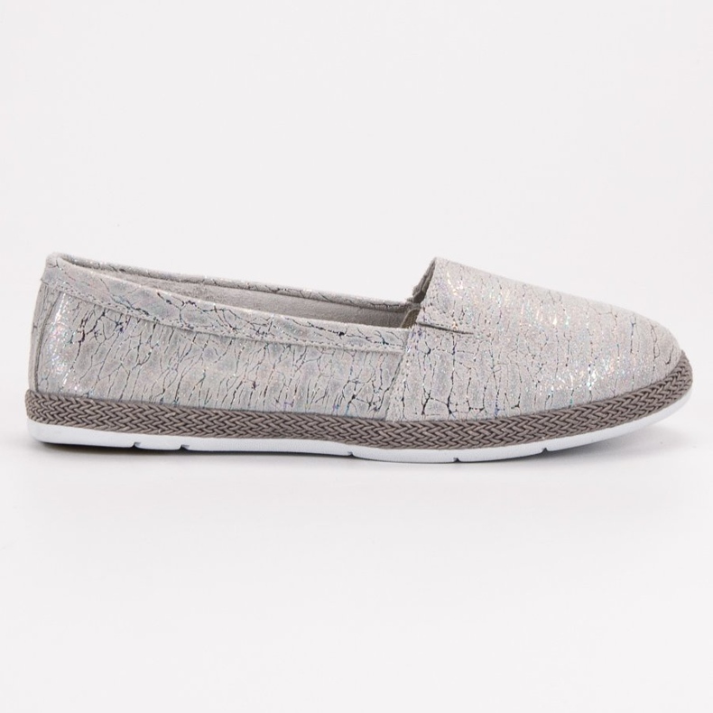 Goodin Slipony in pelle grigio