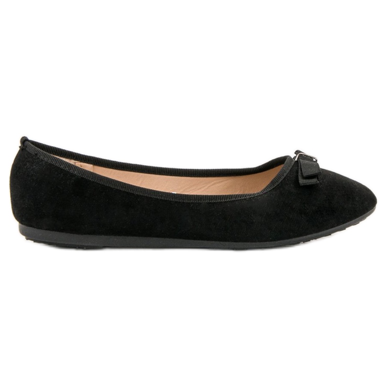 GUAPISSIMA Ballerine Con Glitter nero