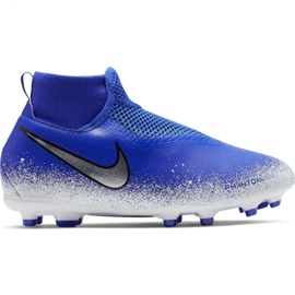 Scarpe da calcio Nike Phantom Vsn Academy Df FG / MG Jr AO3287-410 multicolore blu