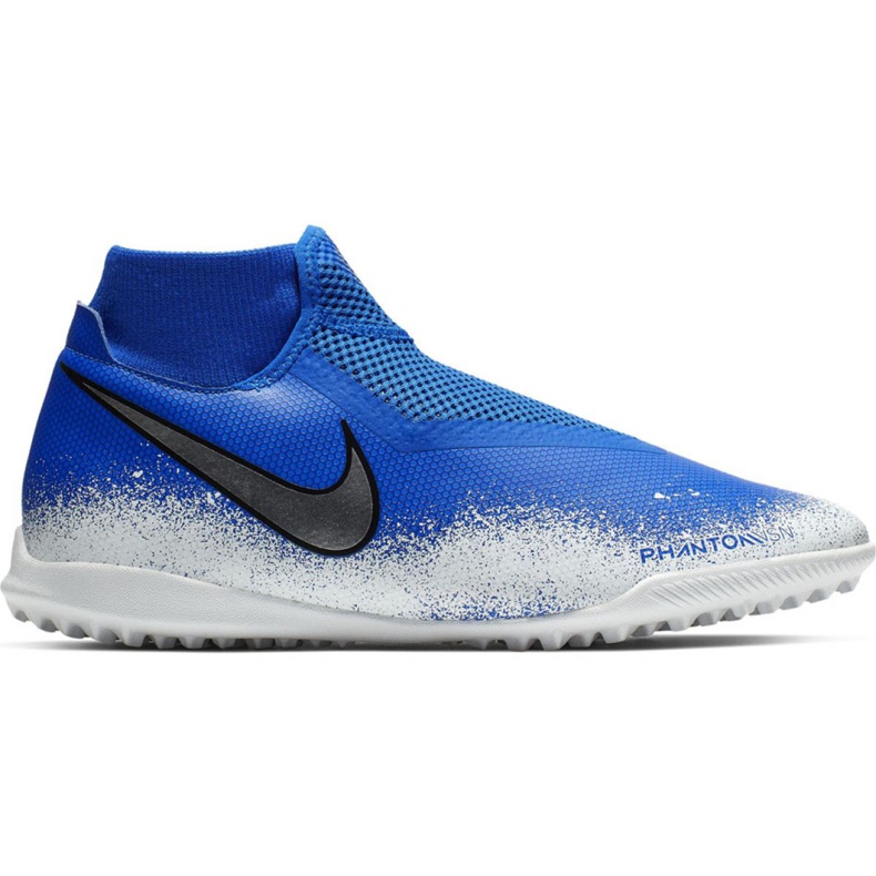 Nike Phantom Vsn Academy Df Tf M AO3269-410 scarpe da calcio multicolore blu