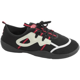 Scarpe da spiaggia Aqua-speed nere, grigie e rosse 19A nero grigio