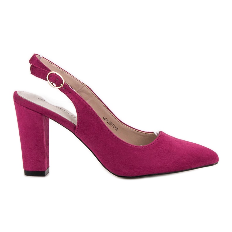 Goodin Décolleté con tacco aperto rosa