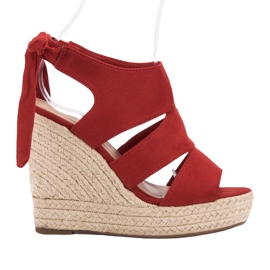 Cm Paris Sandali con zeppa rossi rosso